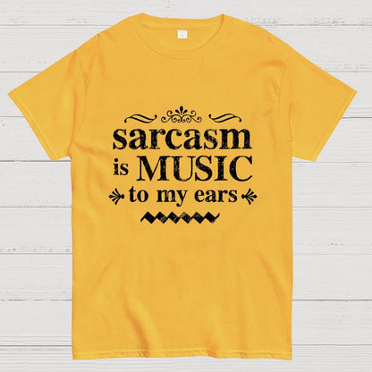 Music Of Sarcasm Geek T-Shirt