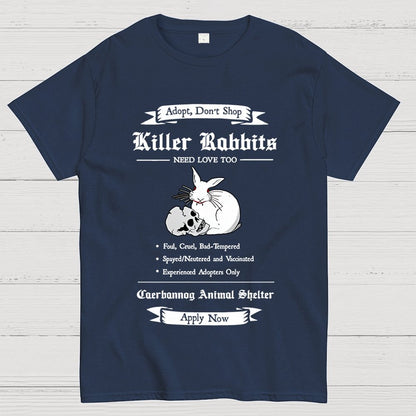 Adopt a Killer Rabbit Geek T-Shirt