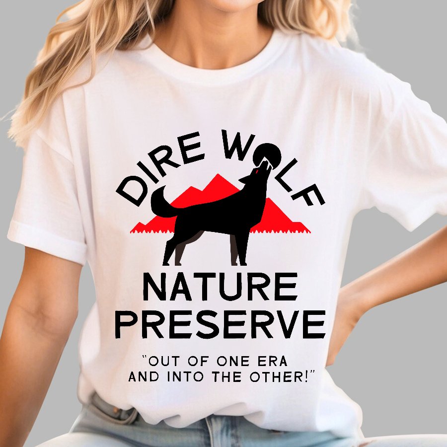 Mystic Wolf Nature Preserve Geek T-Shirt
