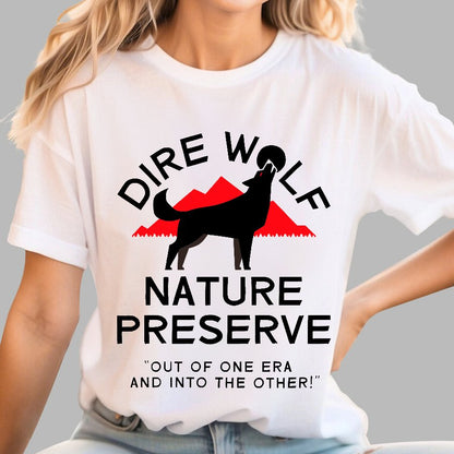 Mystic Wolf Nature Preserve Geek T-Shirt