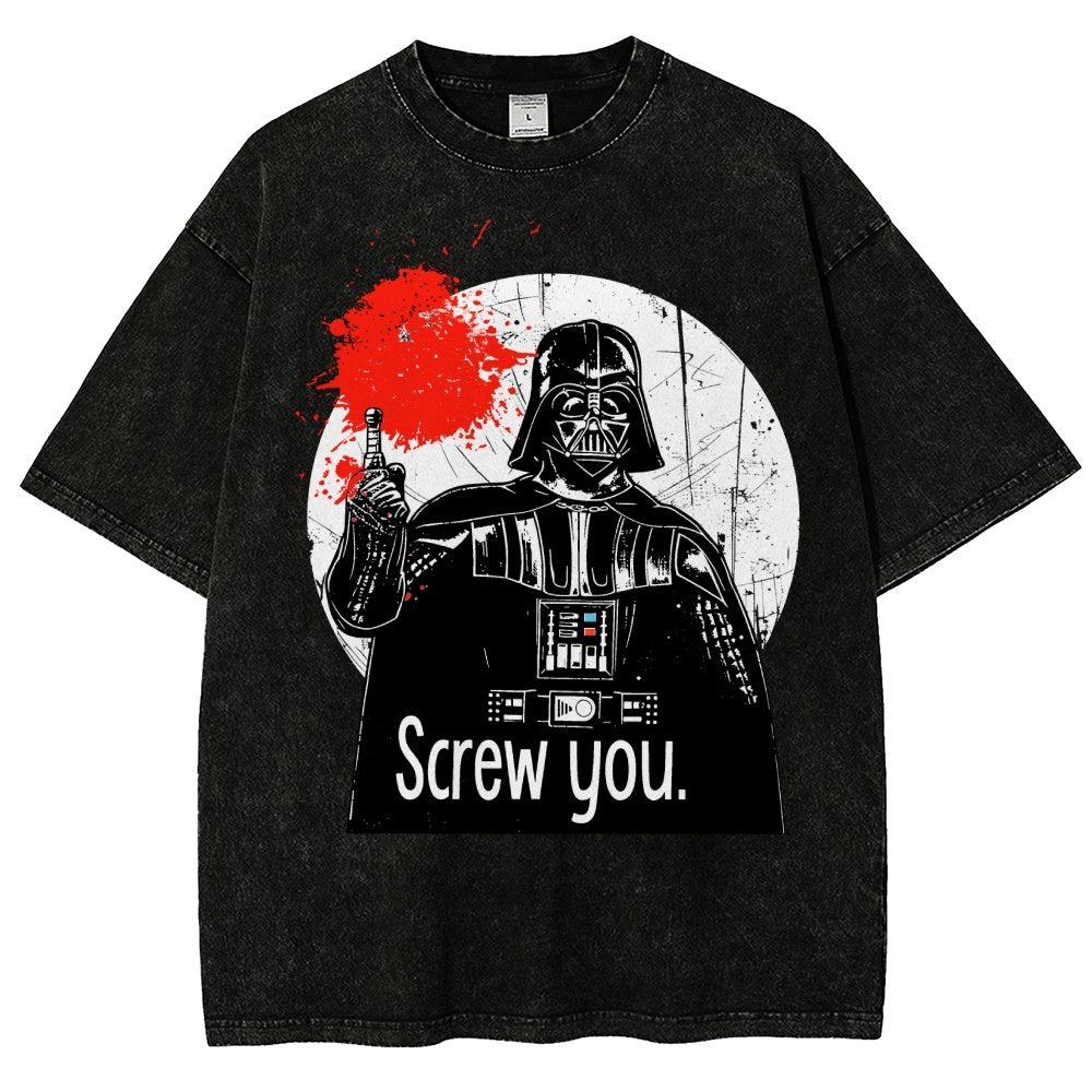 Screw you Vintage Distressed T-shirt