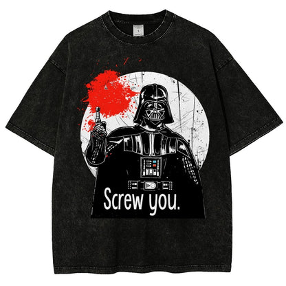 Screw you Vintage Distressed T-shirt
