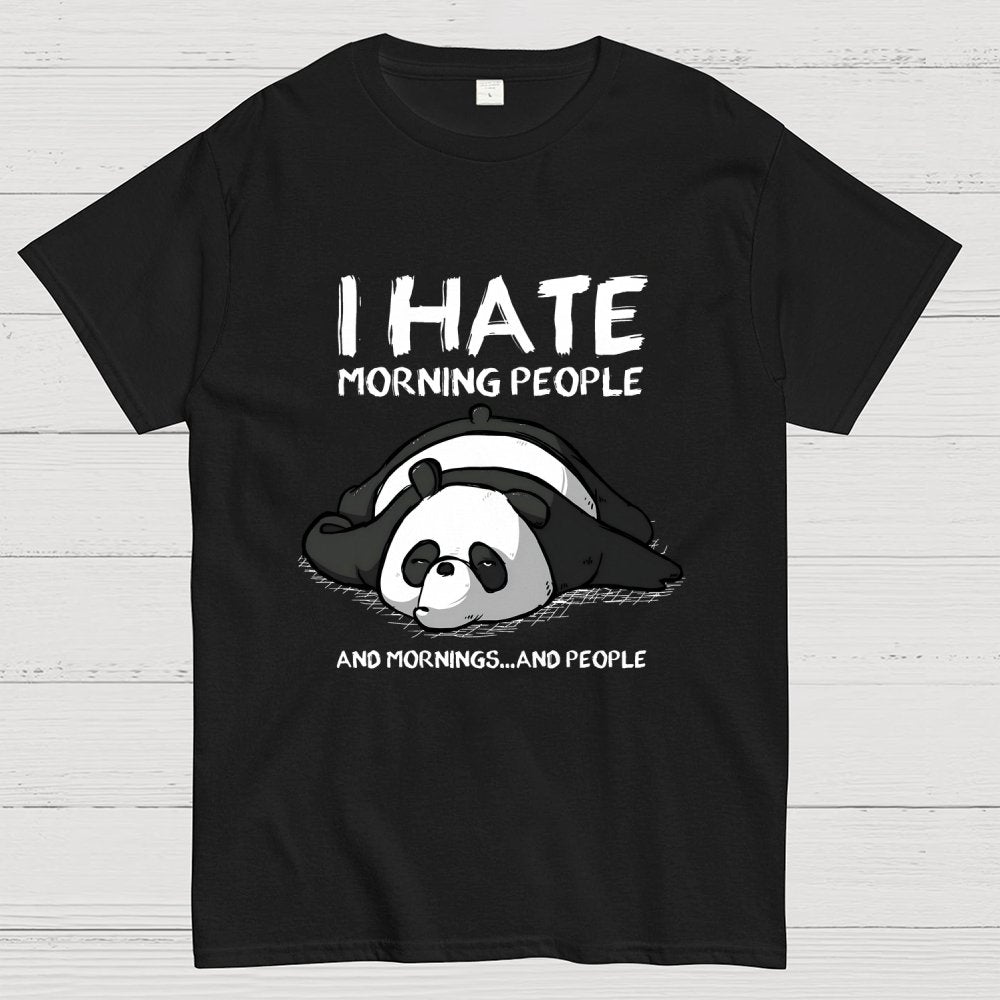 I Hate Morning People Geek T-Shirt