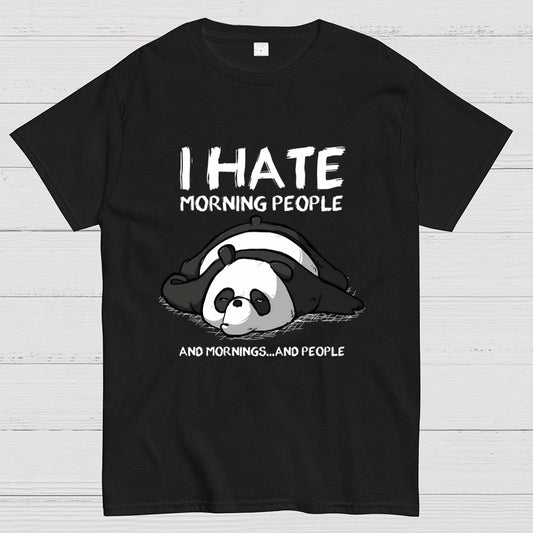 I Hate Morning People Geek T-Shirt