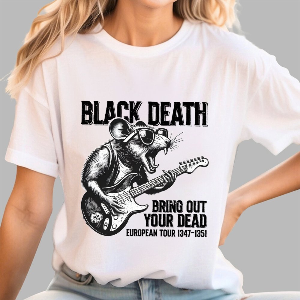 Black Death European Tour Geek T-Shirt
