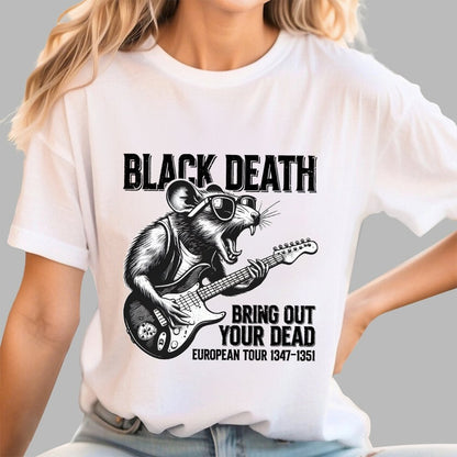 Black Death European Tour Geek T-Shirt