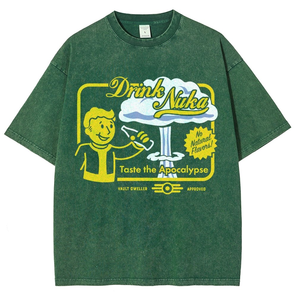 Taste the Apocalypse Vintage Distressed T-shirt