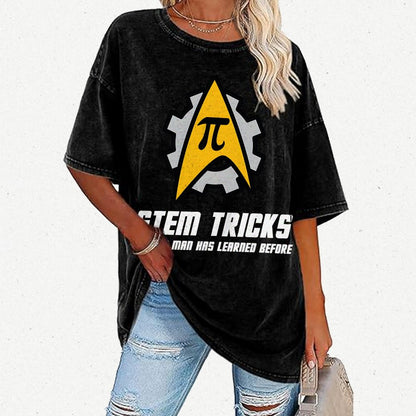 STEM Tricks Vintage Distressed T-shirt