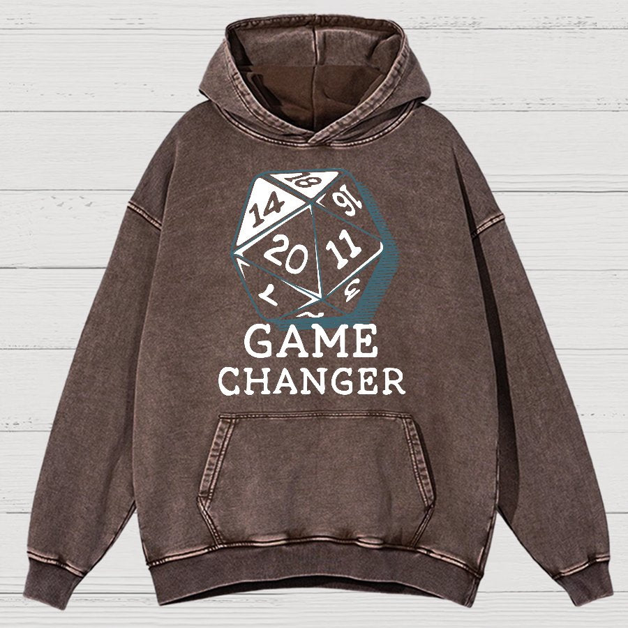 Game Changer Vintage Distressed Hoodie