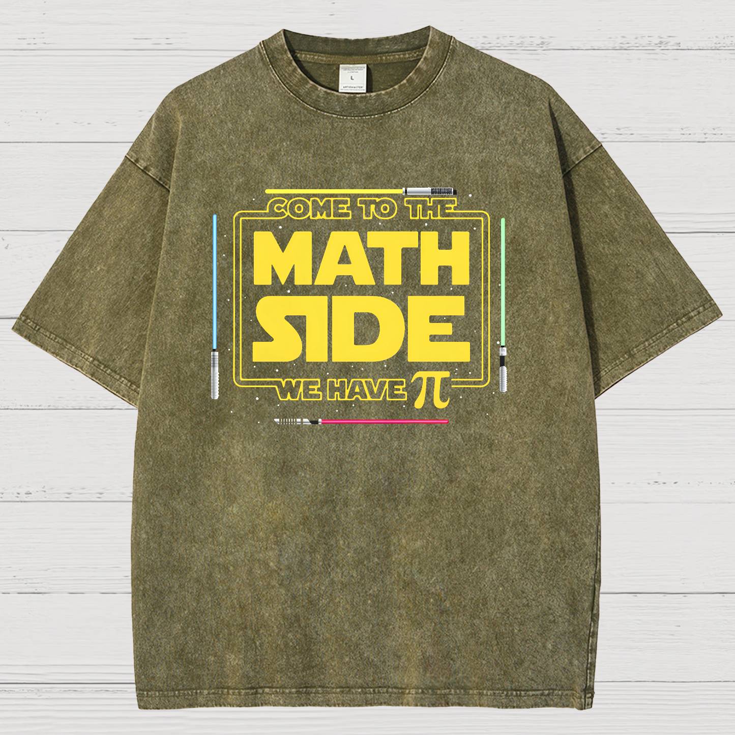 Come To The Nerd Side We Have Pi Vintage Distressed T-shirt
