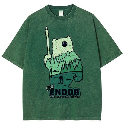 Endoe Vintage Distressed T-shirt