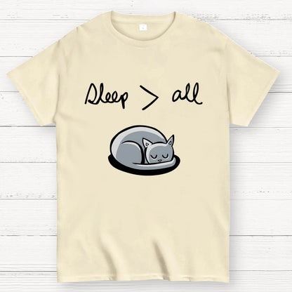 Sleep Trumps All Geek T-Shirt