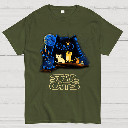 Star Cats Geek T-Shirt
