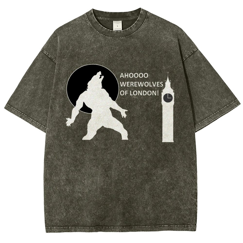 Werewolves of London Vintage Distressed T-shirt