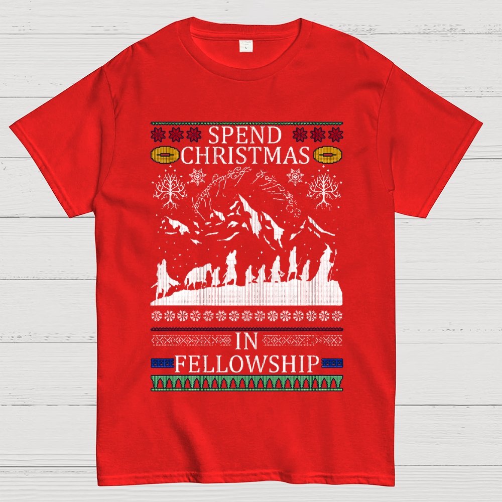 Spent Christmas in Companionship Geek T-Shirt