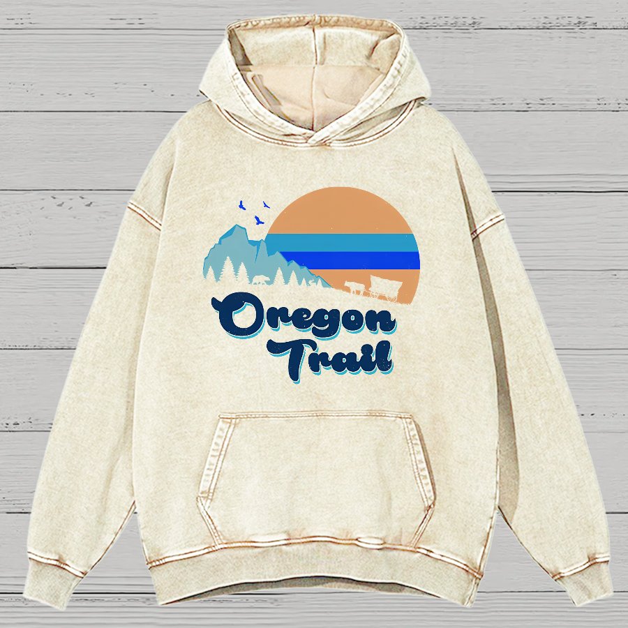 You Have Died Vintage Distressed Hoodie
