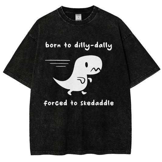 Forced To Skedaddle Vintage Distressed T-shirt