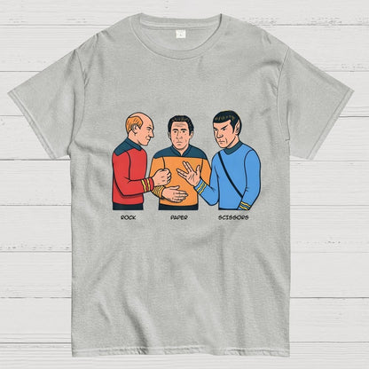 Rock Paper Salute Unisex Geek T-Shirt