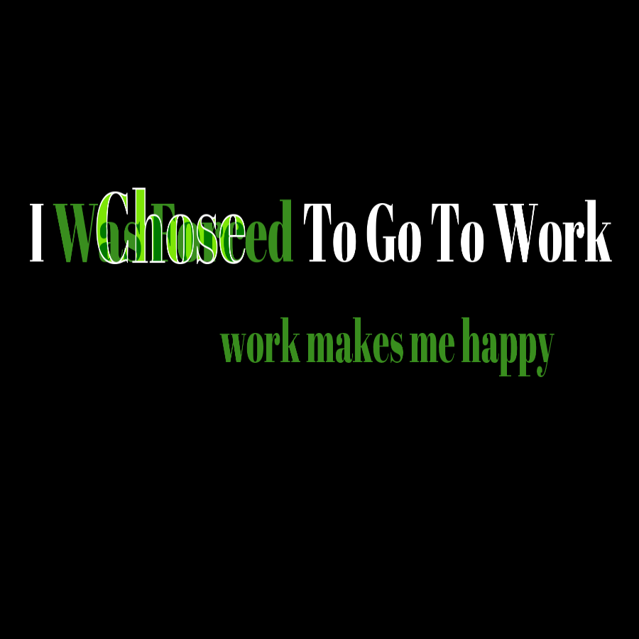 Work Makes Me Happy Geek T-Shirt