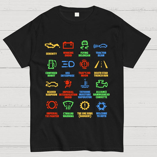 Nerdy Symbols Geek T-Shirt