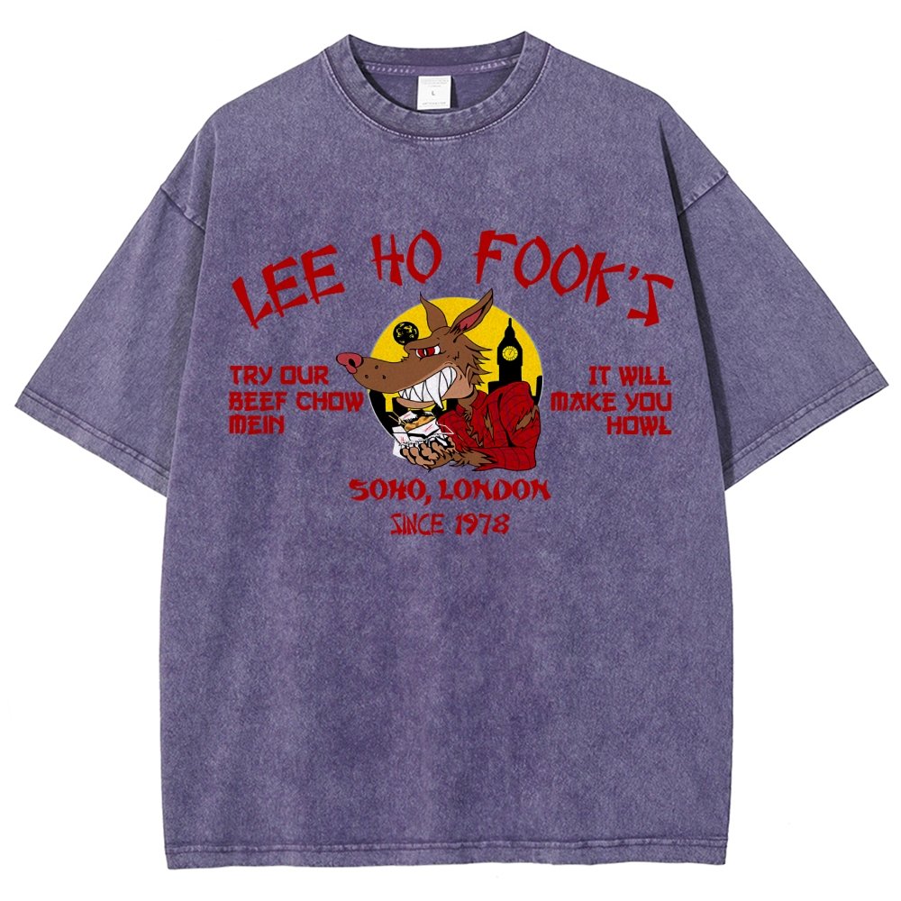 Lee Ho Fooks Soho London Since 1978 Vintage Distressed T-shirt