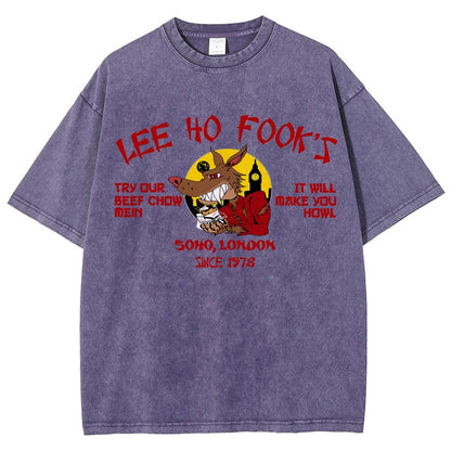 Lee Ho Fooks Soho London Since 1978 Vintage Distressed T-shirt