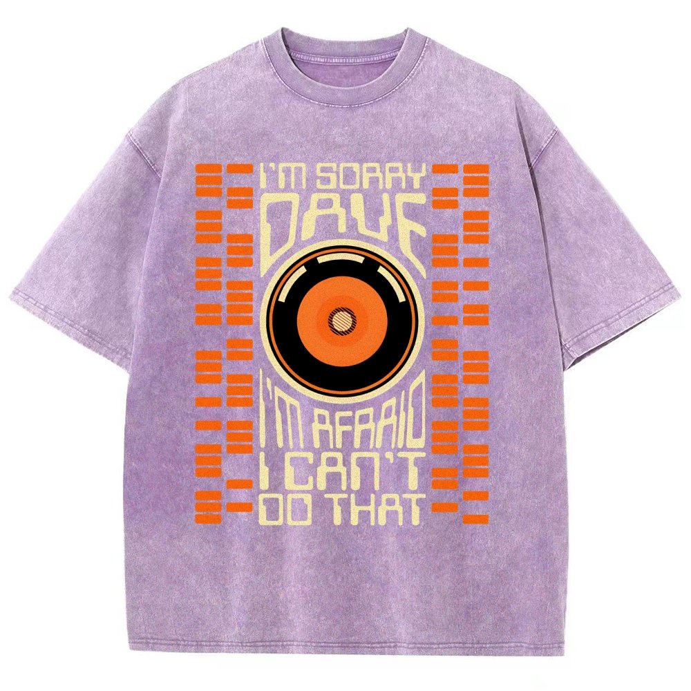 I'm Sorry Dave Vintage Distressed T-shirt
