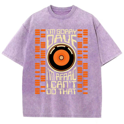 I'm Sorry Dave Vintage Distressed T-shirt