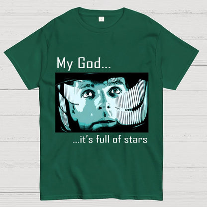 My God t's full of stars! Unisex Geek T-Shirt