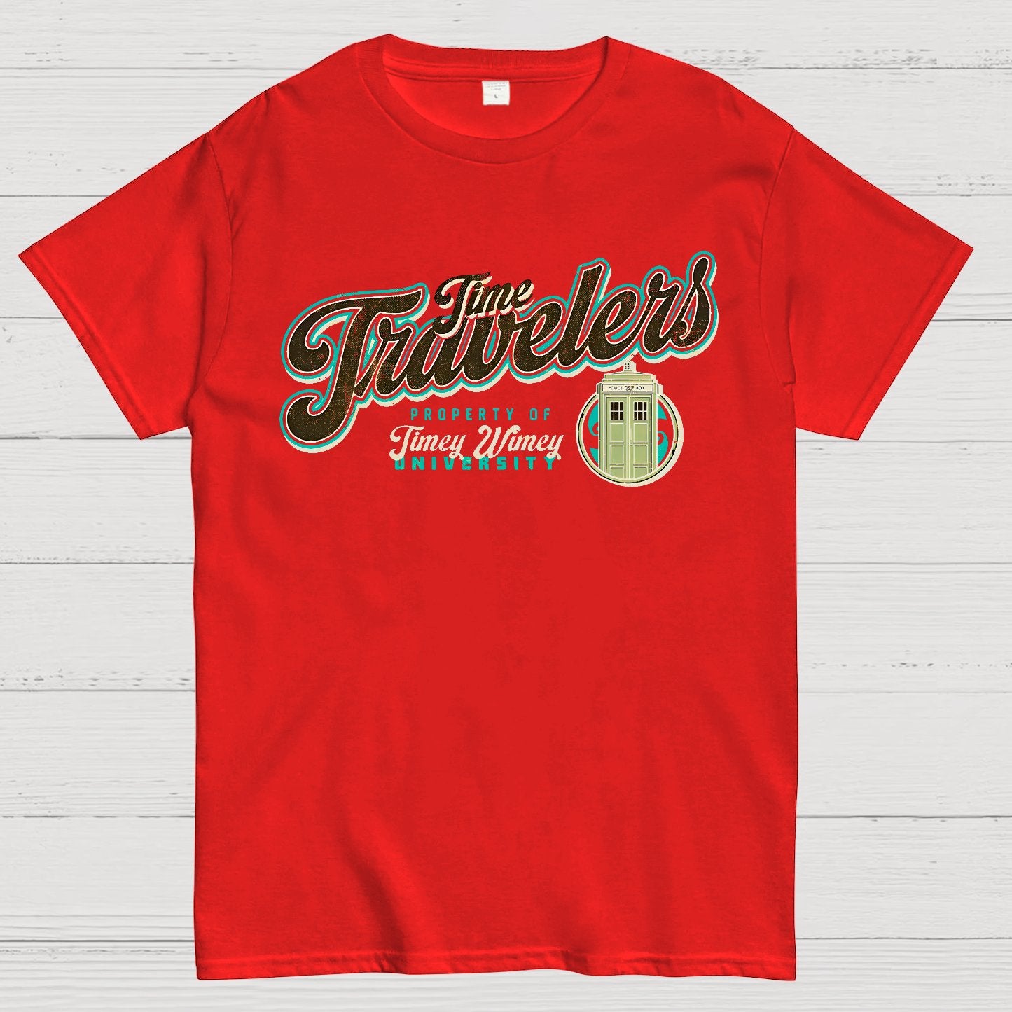 Timey Wimey University Geek T-Shirt