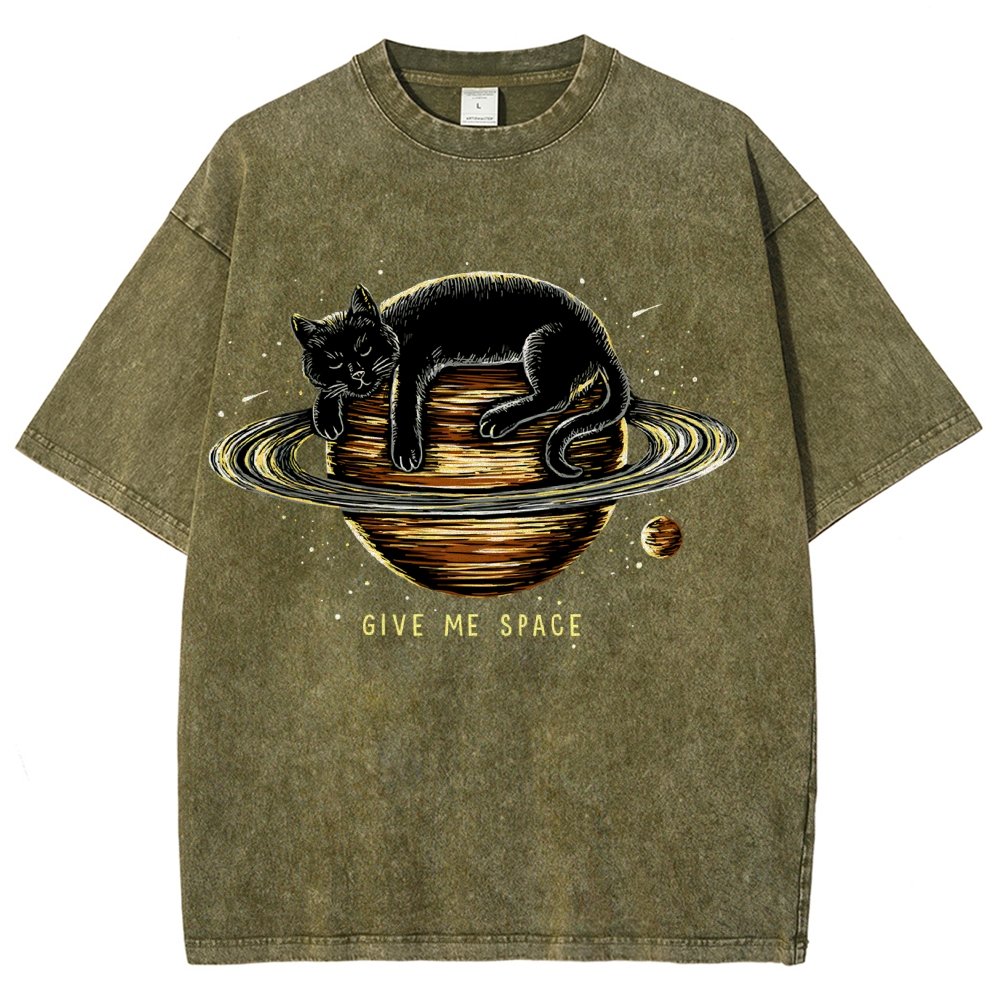 Give me space Vintage Distressed T-shirt