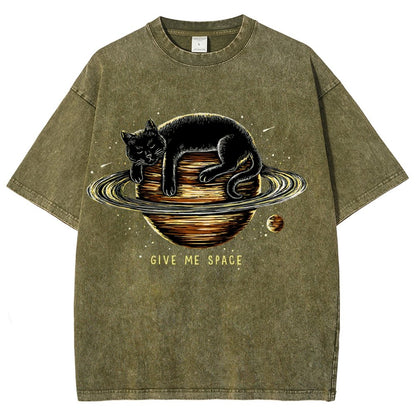 Give me space Vintage Distressed T-shirt