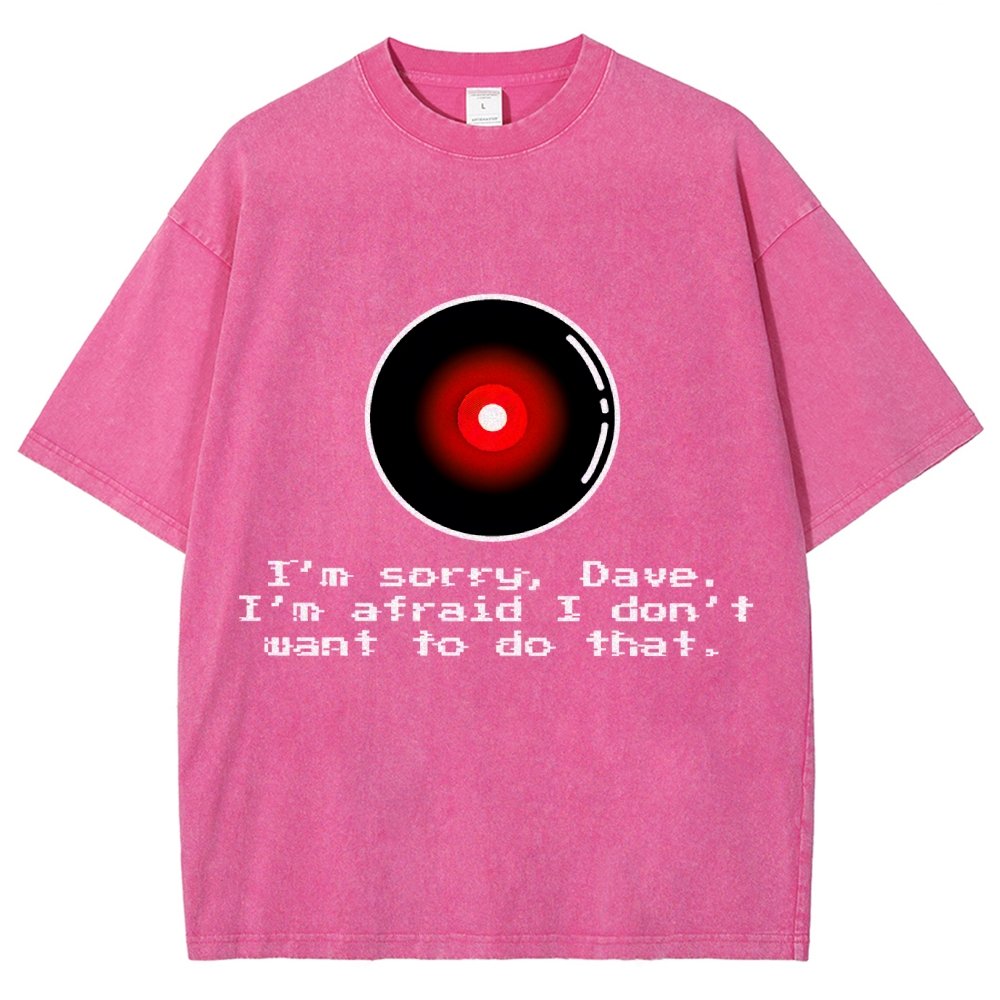 An Introvert's Odyssey I‘m sorry dave Vintage Distressed T-shirt
