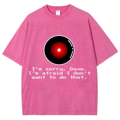 An Introvert's Odyssey I‘m sorry dave Vintage Distressed T-shirt