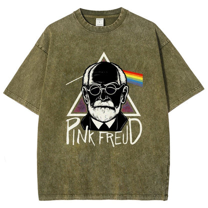 Pink Frost Vintage Distressed T-shirt