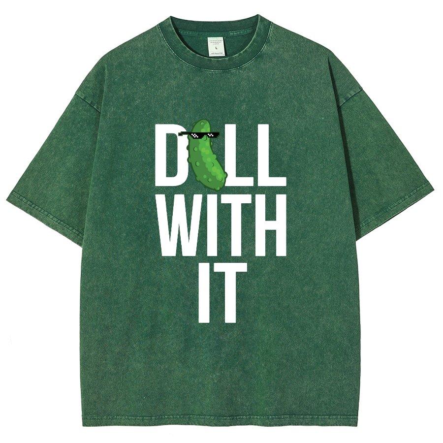 Dill With It Vintage Distressed T-shirt