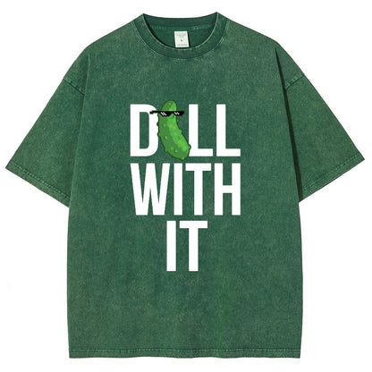 Dill With It Vintage Distressed T-shirt
