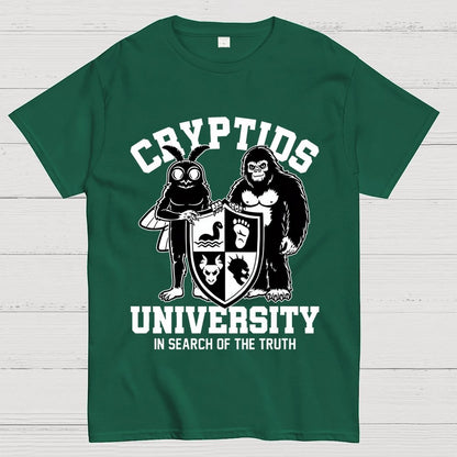 Cryptic University Meme Unisex Geek T-Shirt