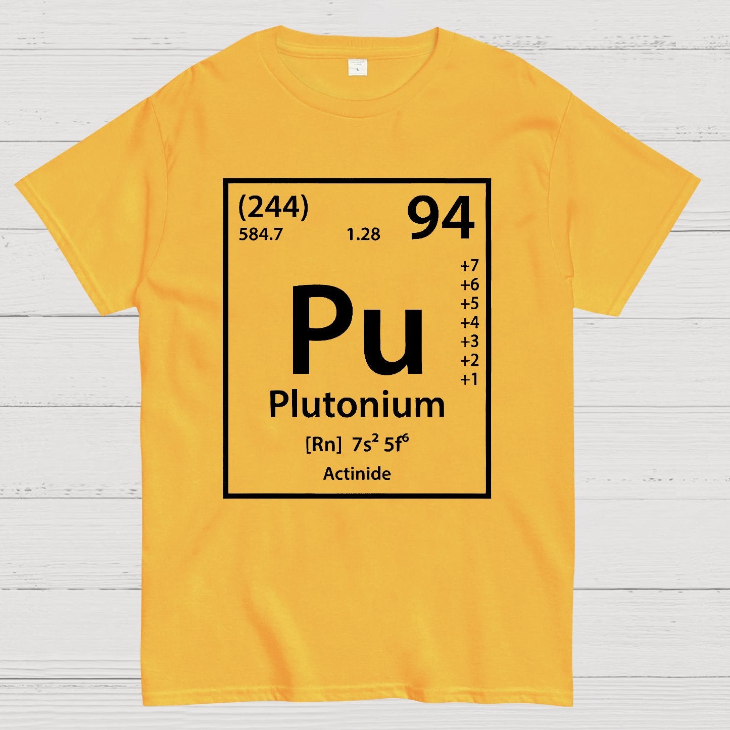 Plutonium Element Geek T-Shirt