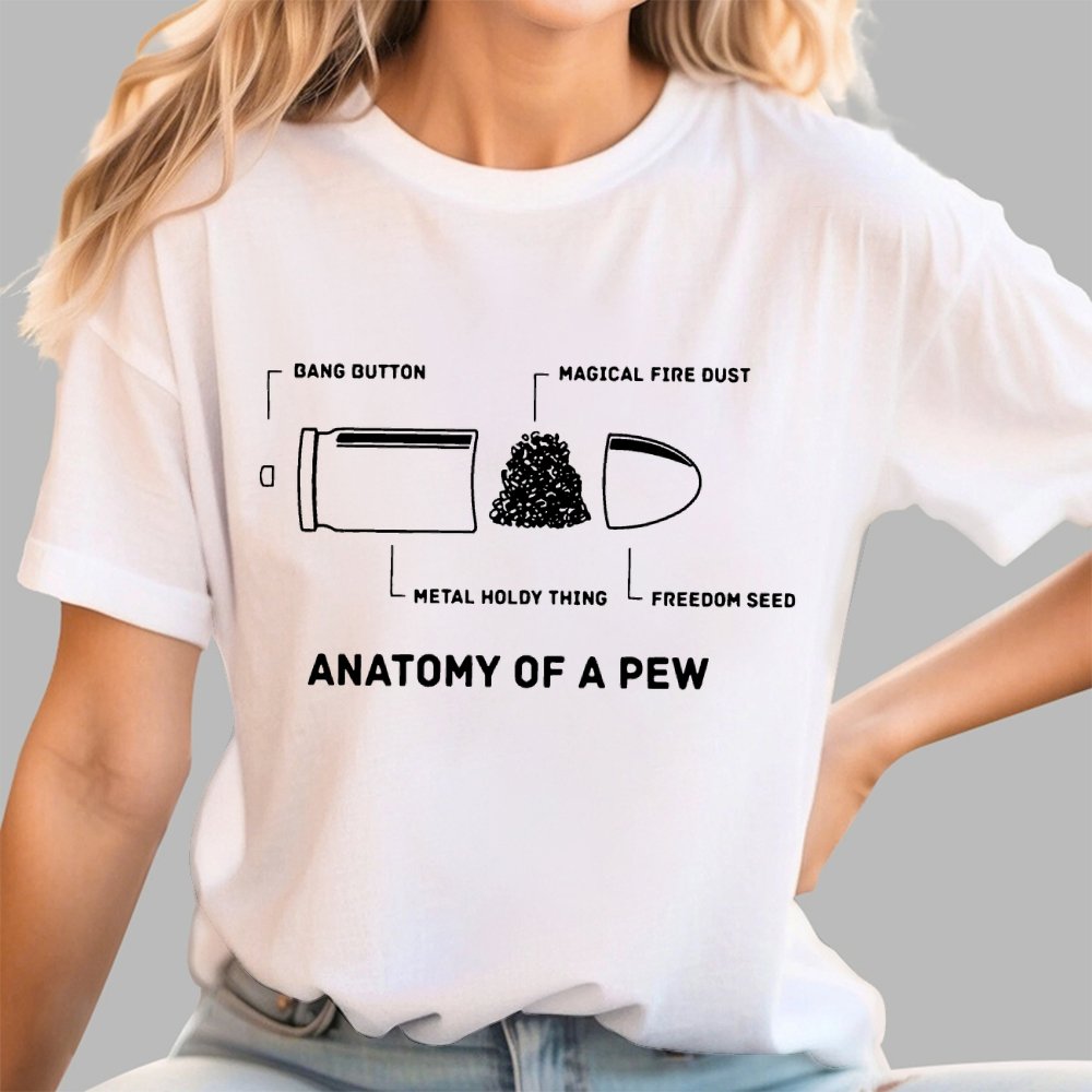 Anatomy Of A Pew Geek T-Shirt