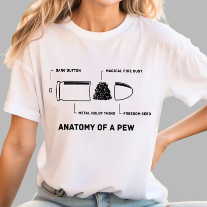 Anatomy Of A Pew Geek T-Shirt
