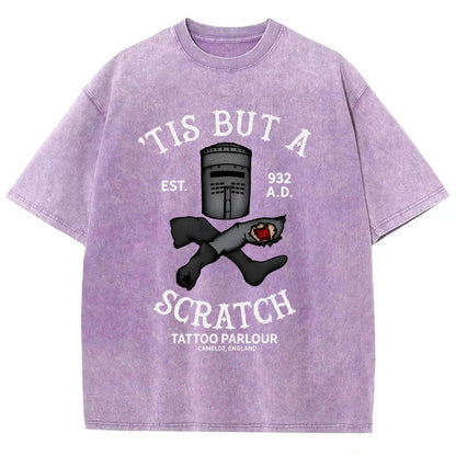 TIS BUT A SCRATCH Vintage Distressed T-shirt