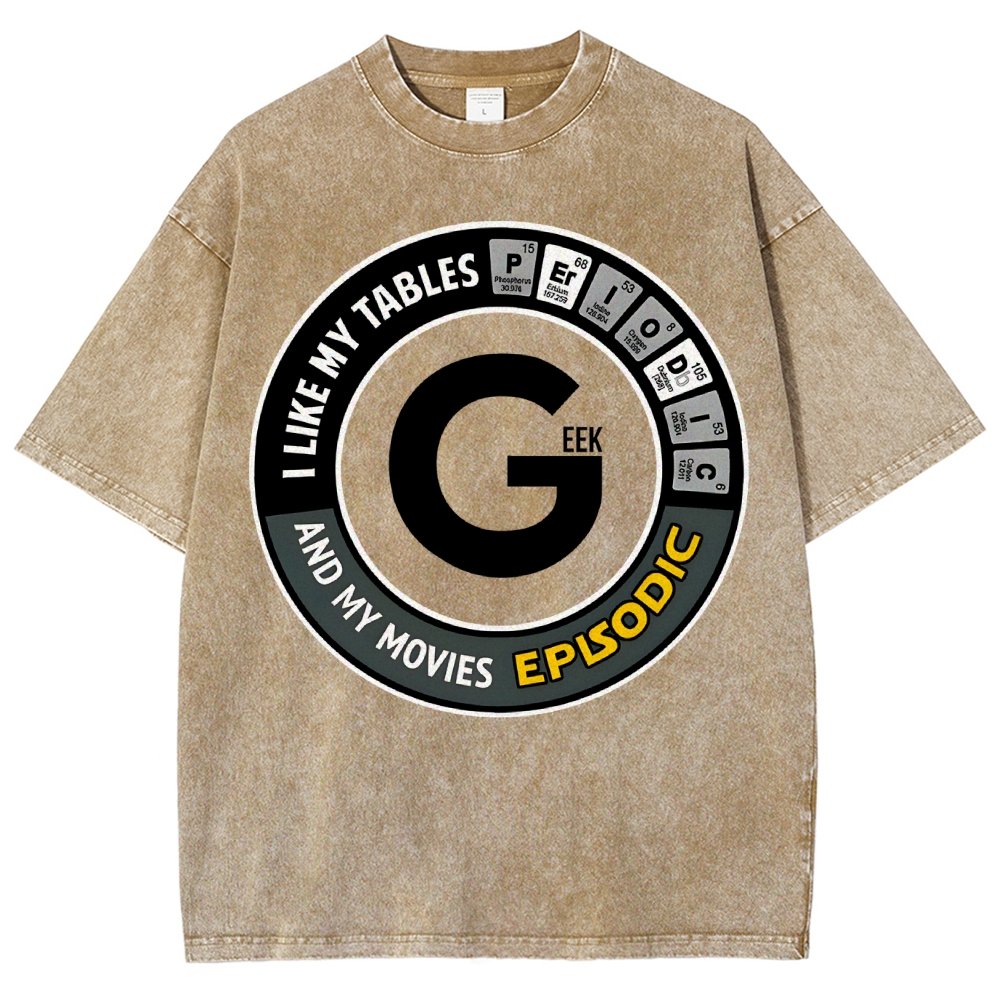 Nerdy and Proud Vintage Distressed T-shirt