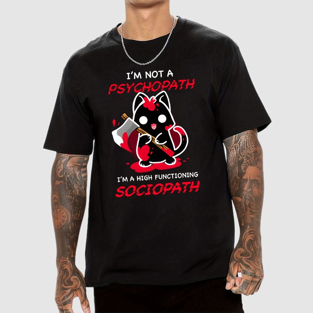 Psychopath Geek T-Shirt