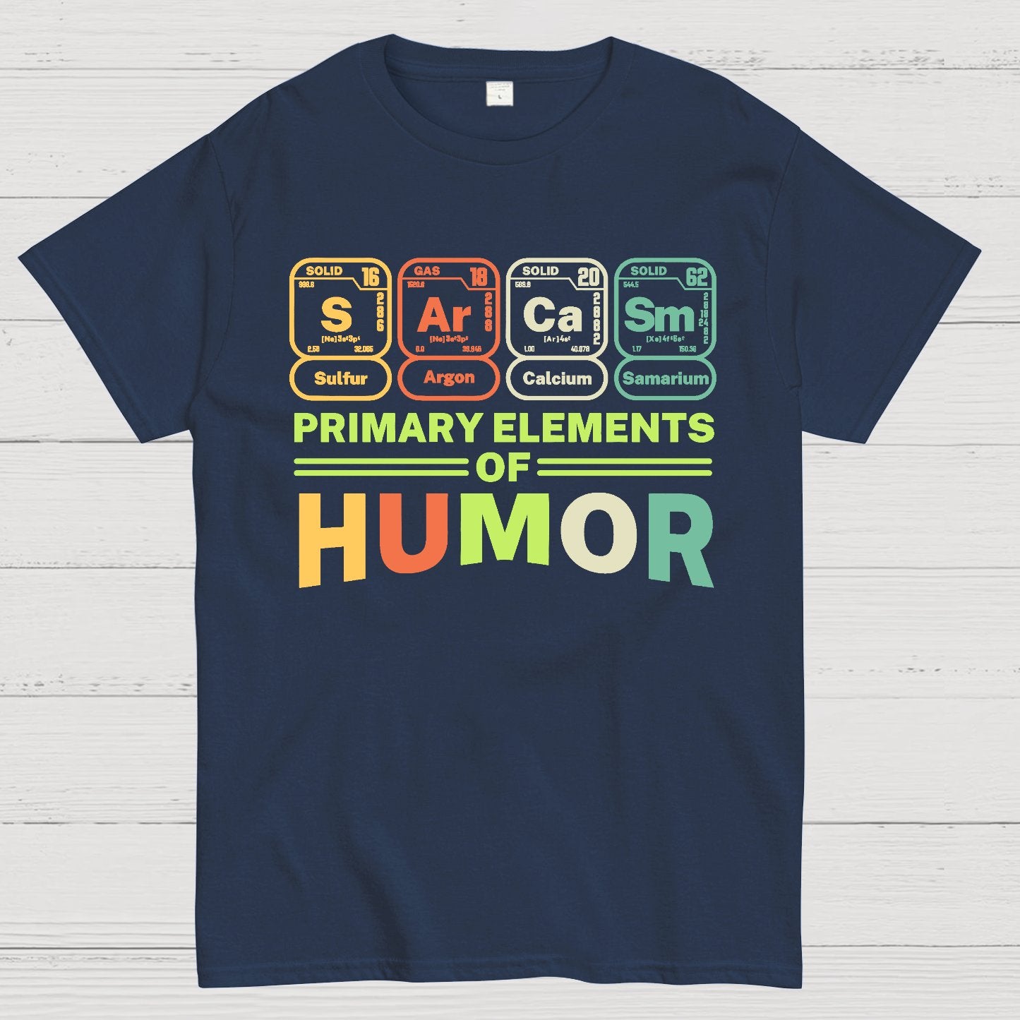 Primary Elements Of Humor Geek T-Shirt