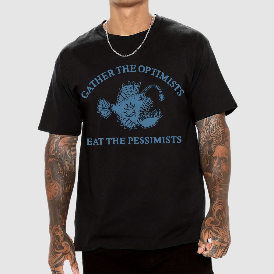 Gather Angler Fish Geek T-Shirt