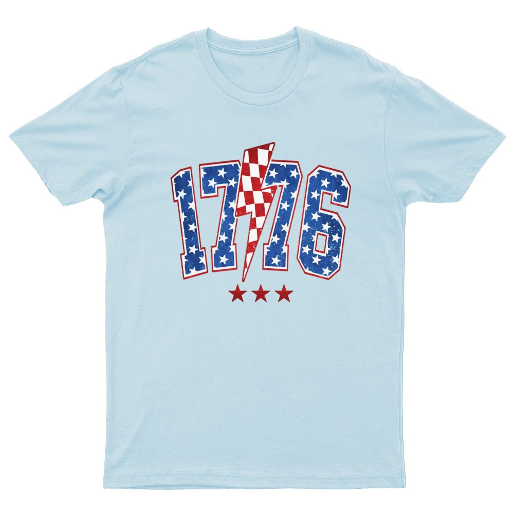 1776 America 4th of July Nerdy T-Shirt