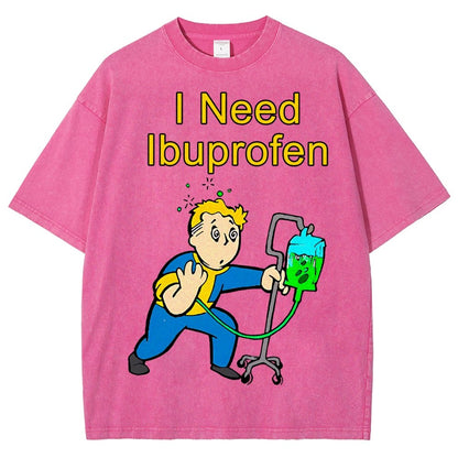 I Need One More Ibuprofen Vintage Distressed T-shirt