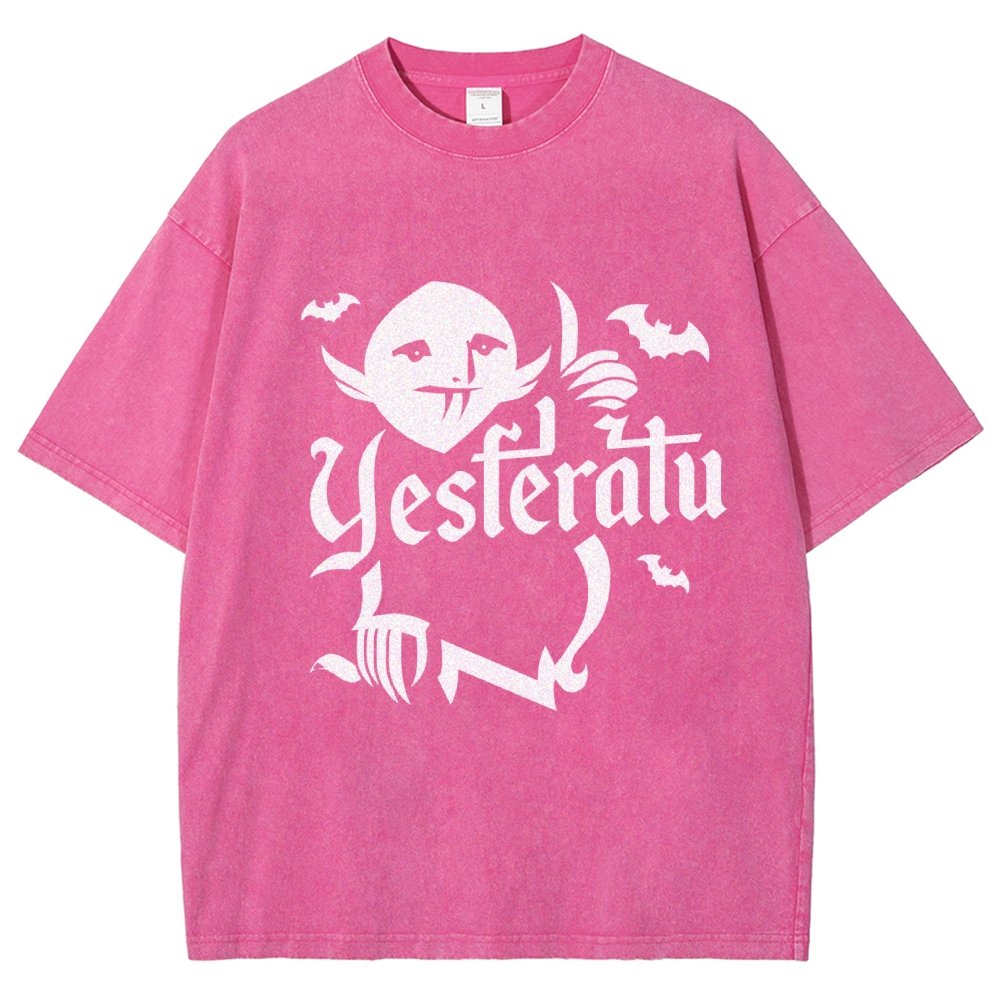 Mysterious Creature Vintage Distressed T-shirt