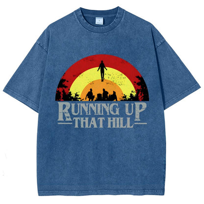 Running Up That Hill Vintage Distressed T-shirt